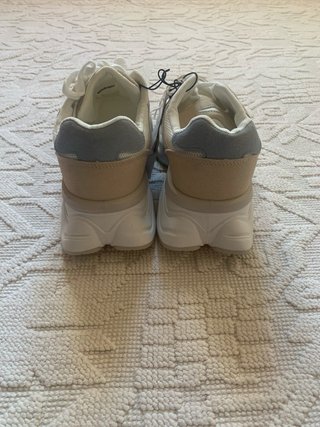 Scarpe donna beige/bianche EU 38