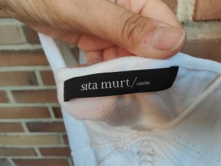 Top Sita Murt tirantes blanco Talla M