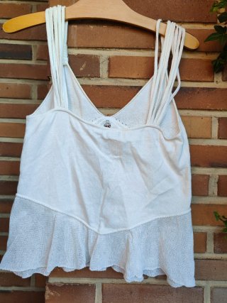 Top Sita Murt tirantes blanco Talla M