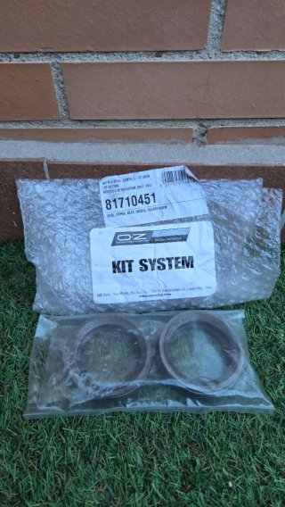 Kit montaje llantas OZ racing para VAG