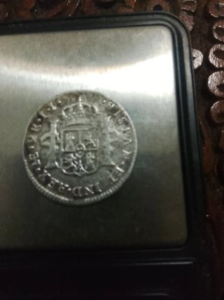 Moneda Carlos IIII 1793 Plata