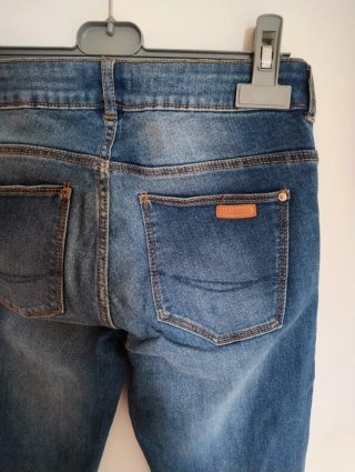 Pantalón vaquero Pull&Bear azul Talla XS/34