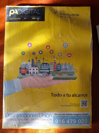 Páginas Amarillas Madrid Capital 2019