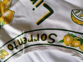 Strofinaccio con Limoni Capri Sorrento Amalfi