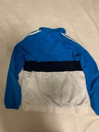 Chaqueta Adidas Vintage Azul y Blanca