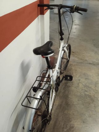 Bicicleta Plegable Nature Blanca
