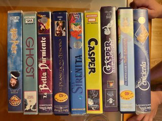 Lote 9 Películas VHS Disney Clásicos