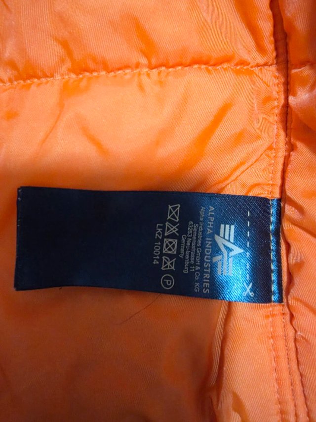 Chaqueta Alpha Industries NASA Negra