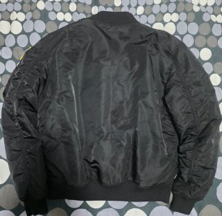 Chaqueta Alpha Industries NASA Negra