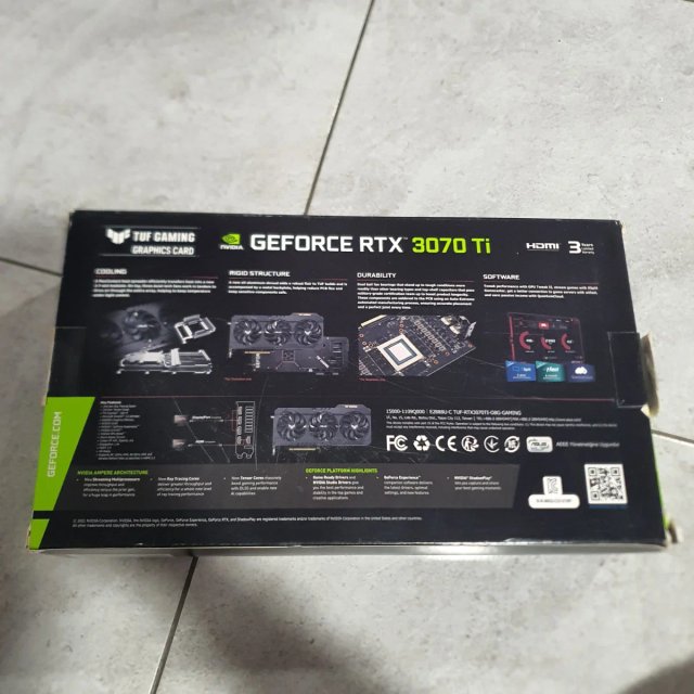 ASUS TUF NVIDIA 3070 TI OC