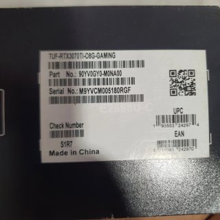 ASUS TUF NVIDIA 3070 TI OC