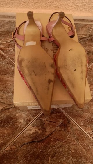 Zapatos de tacón Gaiper multicolor y rosa