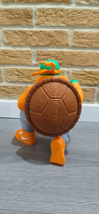 Figura Tortuga Ninja Michelangelo