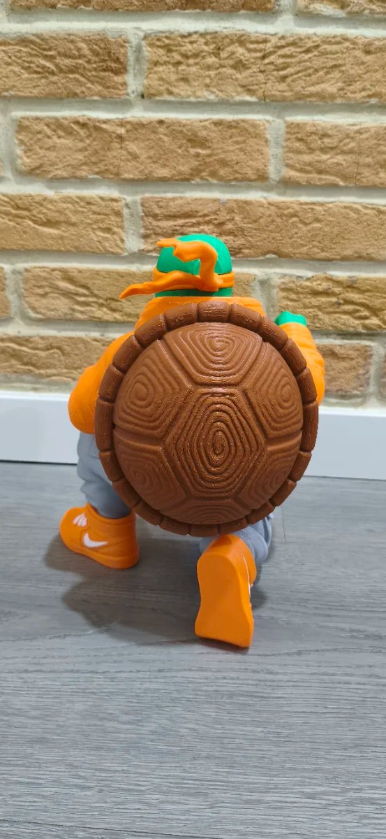 Figura Tortuga Ninja Michelangelo