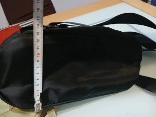 Mochila Negra y Blanca Estampada