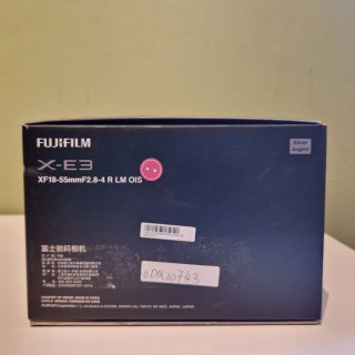 Fujifilm X-E3 Silver + objetivo XF 18-135mm WR