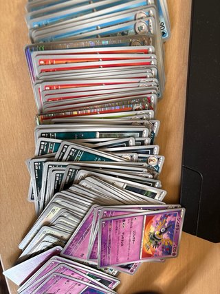 Lote Cartas Pokémon Japonés Blanco y Negro