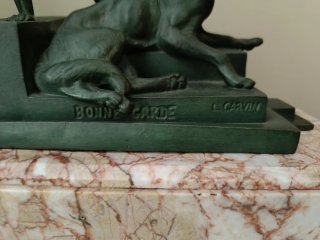 Escultura Art Déco Perros Louis Carvin