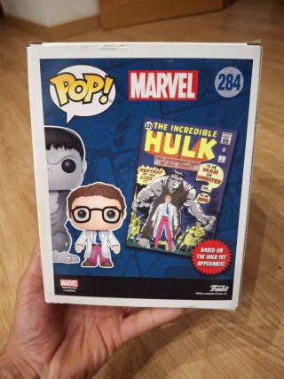 Funko Pop! Marvel The Hulk & Bruce Banner 284