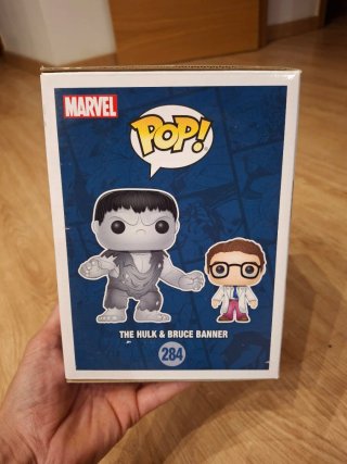 Funko Pop! Marvel The Hulk & Bruce Banner 284