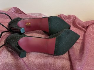 Sandalias fiesta Cuplé. T.38.Piel interior.