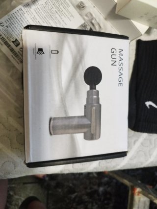 Pistola de masajes