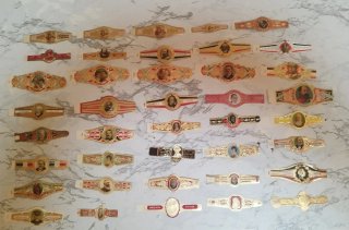 175 Vitolas Antiguas Personajes y 44 en 3 Hojas.