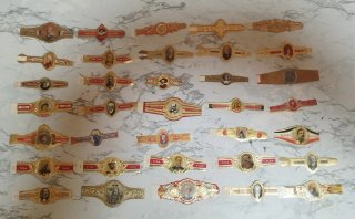 175 Vitolas Antiguas Personajes y 44 en 3 Hojas.