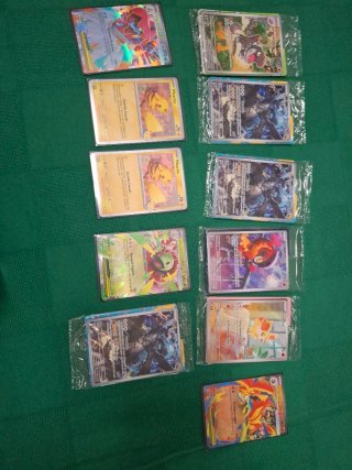 Carte Pokémon full art, ex, promo