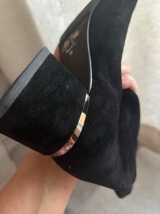 Botas altas mujer negras