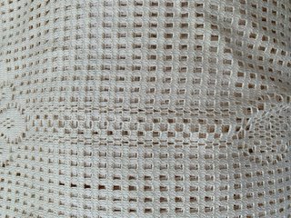 Juego cortinas vintage beige