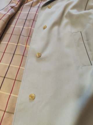 Gabardina Vintage Burberrys Beige