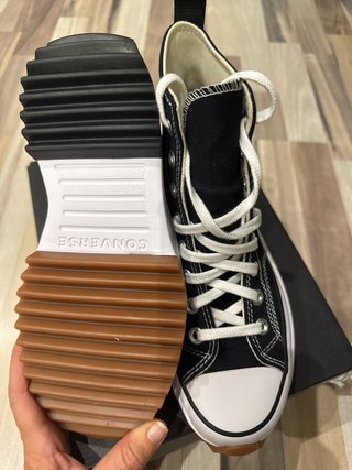 Converse Run Star Hike Hi Negras T40