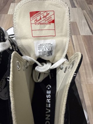 Converse Run Star Hike Hi Negras T40
