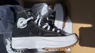 Converse Run Star Hike Hi Negras T40