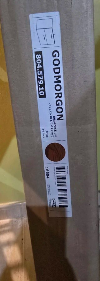 Mueble Lavabo Ikea GODMORGON Madera Nuevo sin estr