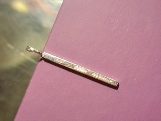 Colgante Aristocrazy Topacios Plata