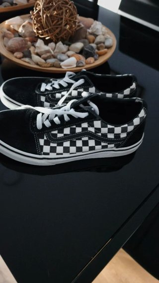 Zapatillas Vans chica Checkerboard Talla 37
