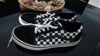 Zapatillas Vans chica Checkerboard Talla 37