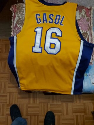 Camiseta Adidas Lakers Talla L