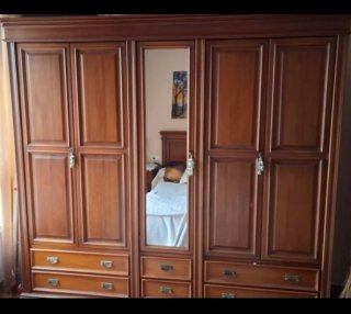 Armario de madera 5 puertas