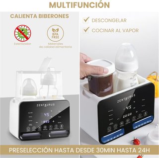 Calienta biberones y esterilizador ZENTAURUS