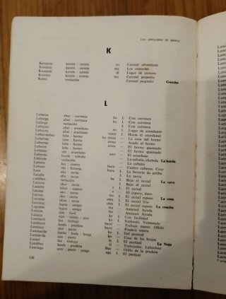 Apellidos vascos libros antiguo 1965
