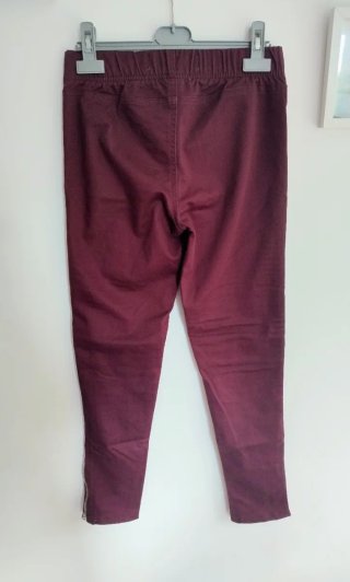 Jeggins burdeos