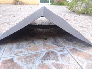Sombrero para chimenea de metal