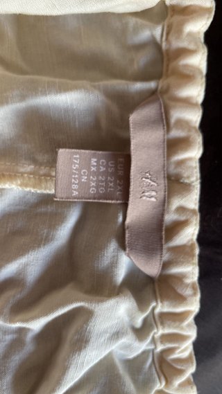 Vestido de verano beige/amarillo