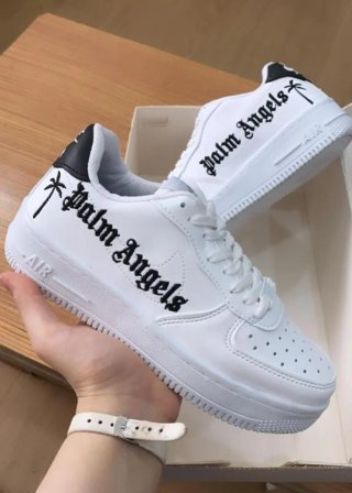 Zapatillas Blancas y Negras 42