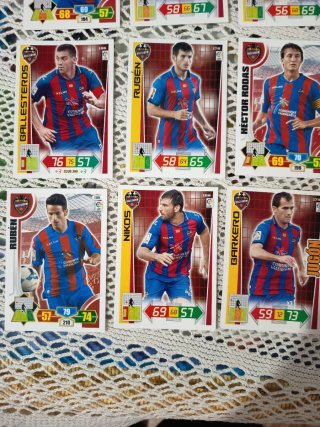 Lote Cromos Levante UD 2012/13 - 2013/14