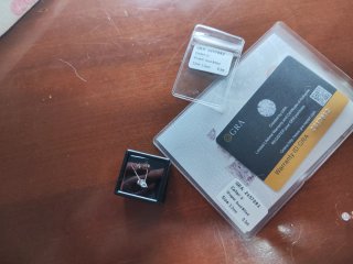 Pendientes Moissanita Plata 925