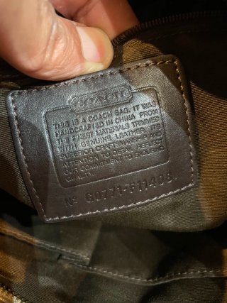 Bolso Vintage Y2k Coach Patchwork